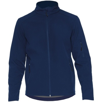 Kleidung Jacken Gildan SS800 Blau