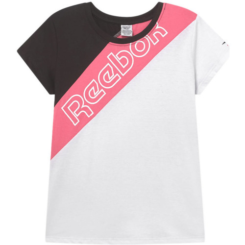 Kleidung Mädchen T-Shirts & Poloshirts Reebok Sport H73885RGI Weiss