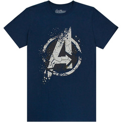 Kleidung Herren T-Shirts Avengers  Blau