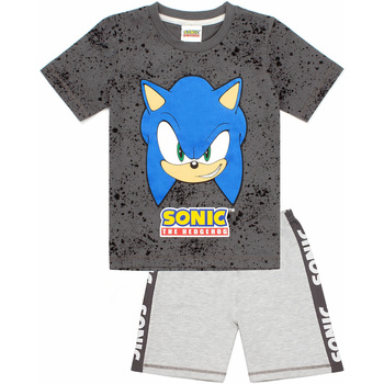 Kleidung Jungen Pyjamas/ Nachthemden Sonic The Hedgehog  Grau
