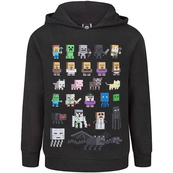 Kleidung Jungen Sweatshirts Minecraft  Schwarz