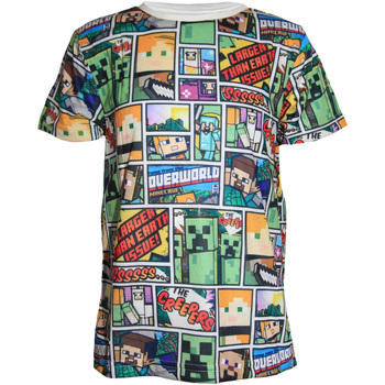 Kleidung Jungen T-Shirts Minecraft  Multicolor
