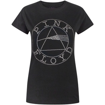 Kleidung Damen T-Shirts Pink Floyd  Schwarz