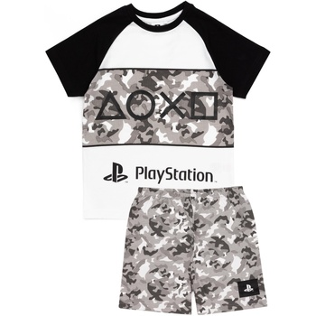 Kleidung Jungen Pyjamas/ Nachthemden Playstation  Schwarz