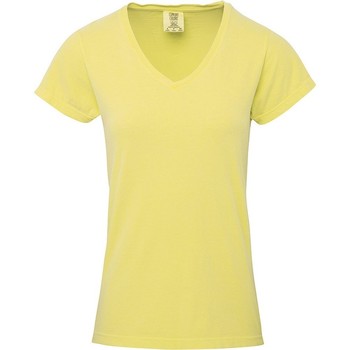 Kleidung Damen Langarmshirts Comfort Colors CO011 Multicolor