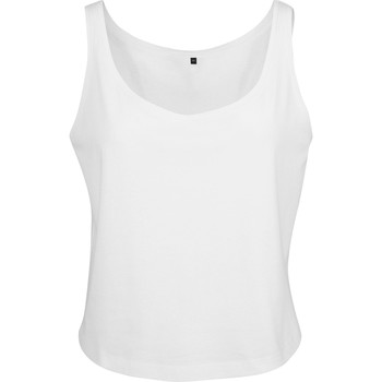 Kleidung Damen Tops Build Your Brand BY051 Weiss