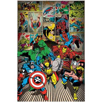 Home Plakate / Posters Marvel TA5590 Multicolor