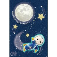 Home Plakate / Posters Moon And Me TA5903 Blau