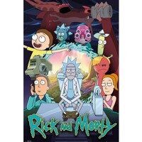 Home Plakate / Posters Rick And Morty TA6423 Multicolor