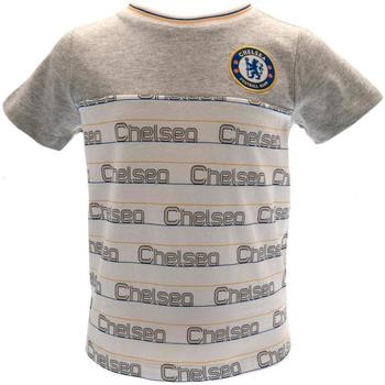 Kleidung Kinder T-Shirts & Poloshirts Chelsea Fc  Weiss