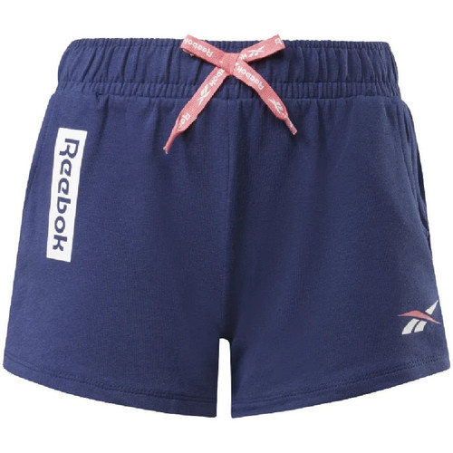 Kleidung Mädchen Shorts / Bermudas Reebok Sport S73881RGI Blau