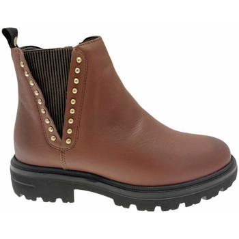 Schuhe Damen Ankle Boots Calzaturificio Loren LOC3955ma Braun
