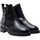 Schuhe Damen Boots The Divine Factory 173577 Schwarz