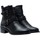 Schuhe Damen Boots The Divine Factory 173699 Schwarz