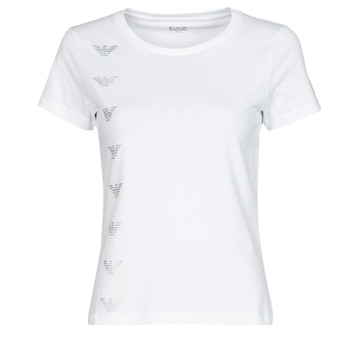 Kleidung Damen T-Shirts Emporio Armani EA7 TRUQUI Weiss