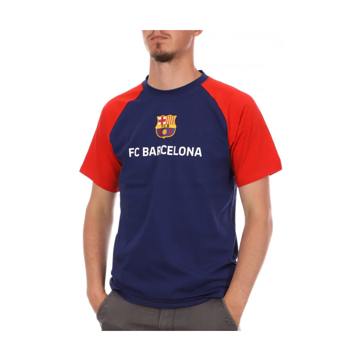 Kleidung Herren T-Shirts & Poloshirts Fc Barcelona B19005 Blau