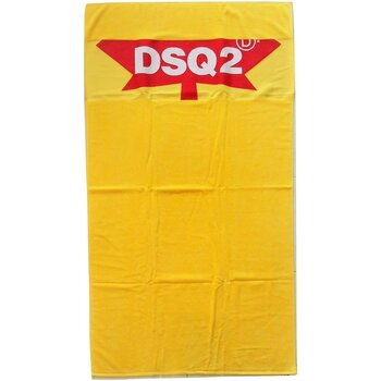Home Damen Handtuch und Waschlappen Dsquared D7P001930 Gelb