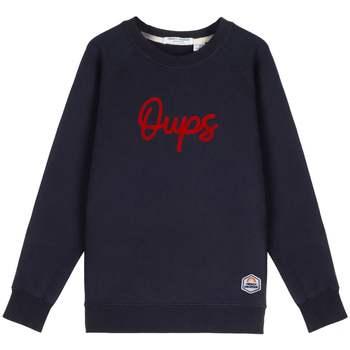 Kleidung Jungen Sweatshirts French Disorder Sweatshirt enfant  Oups Blau
