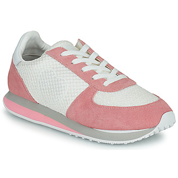 Schuhe Damen Sneaker Low Love Moschino JA15522G0E Weiss / Rosa