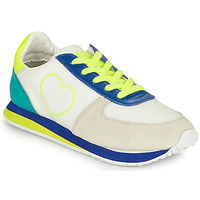 Schuhe Damen Sneaker Low Love Moschino JA15522G0E Blau / Weiss / Grün