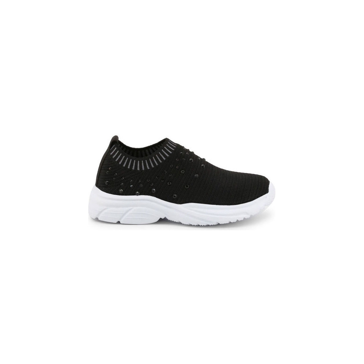 Schuhe Herren Sneaker Shone 1601-001 Black Schwarz