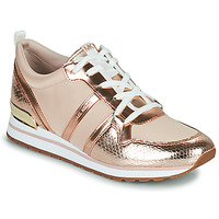 Schuhe Damen Sneaker Low MICHAEL Michael Kors DASH TRAINER Rosa / Rosa / Gold