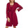 Kleidung Damen Pyjamas/ Nachthemden Lisca Ruby  Morgenmantel Rot