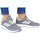 Schuhe Kinder Sneaker Low adidas Originals Fortafaito EL K Grau, Weiß, Seladongrün