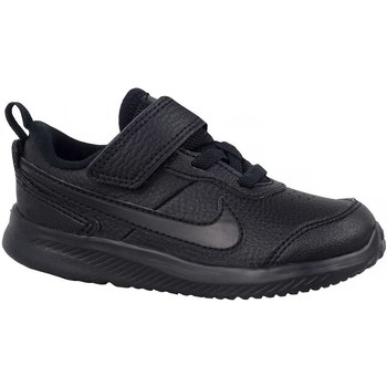 Schuhe Kinder Sneaker Low Nike Varsity Leather Schwarz