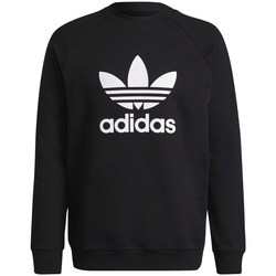 Kleidung Herren Sweatshirts adidas Originals Adicolor Classics Trefoil Crewneck Sweatshirt Schwarz