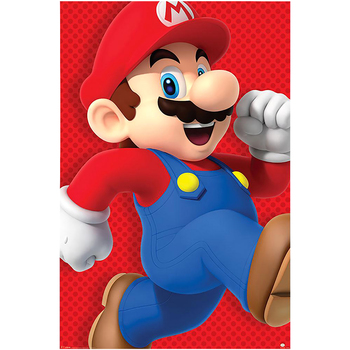 Home Plakate / Posters Super Mario TA430 Rot