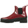 Schuhe Damen Boots Pataugas Rainbow F4F Rot
