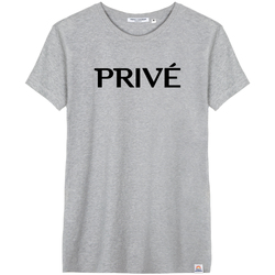 Kleidung Damen Langarmshirts French Disorder T-shirt femme  Prive Grau