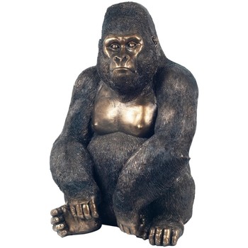 Home Statuetten und Figuren Signes Grimalt Affe, Gorillafigur Schwarz