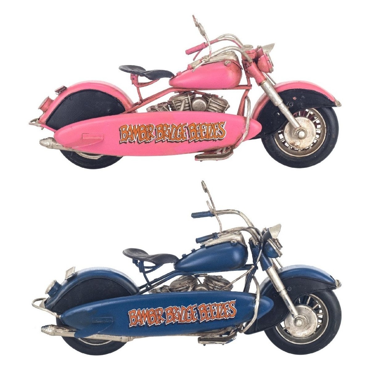 Home Statuetten und Figuren Signes Grimalt Motorrad Set 2 U Multicolor