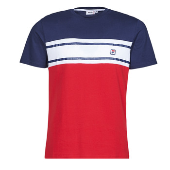 Kleidung Herren T-Shirts Fila BOISE Marine / Rot