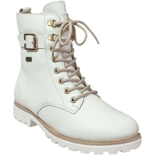 Schuhe Damen Low Boots Remonte D8475 Weiss