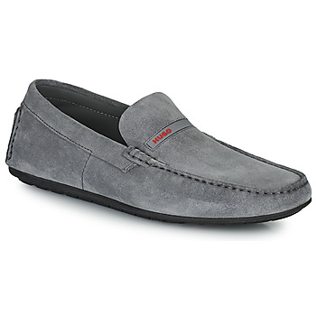 Schuhe Herren Slipper HUGO Dandy_Mocc_sd2 A Grau