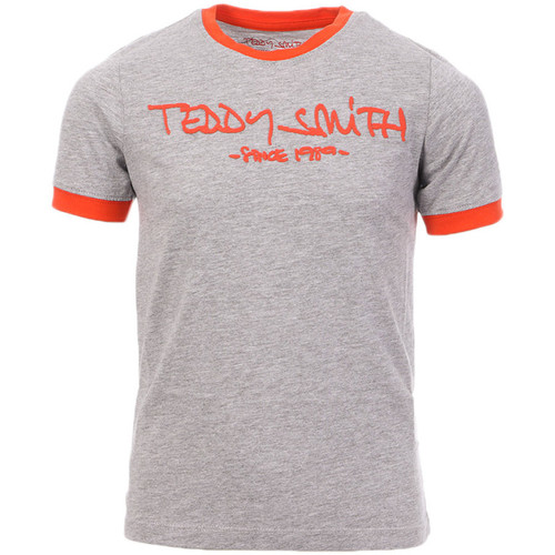 Kleidung Jungen T-Shirts & Poloshirts Teddy Smith 61002433D Grau