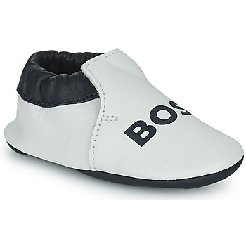 Schuhe Kinder Hausschuhe BOSS J99113 Weiss