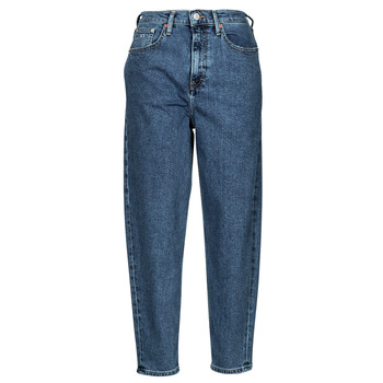 Kleidung Damen Mom Jeans Tommy Jeans MOM JEAN UHR TPRD BF6151 Blau