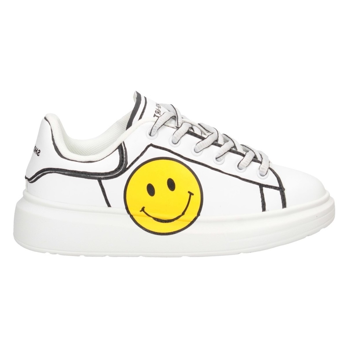 Schuhe Mädchen Sneaker Low Shop Art SAG80313 Weiss