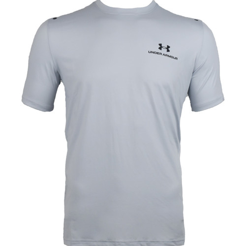 Kleidung Herren T-Shirts Under Armour Rush Energy Short Sleeve Grau