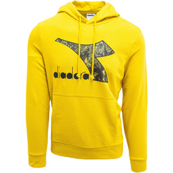 Kleidung Herren Sweatshirts Diadora Big Logo Gelb