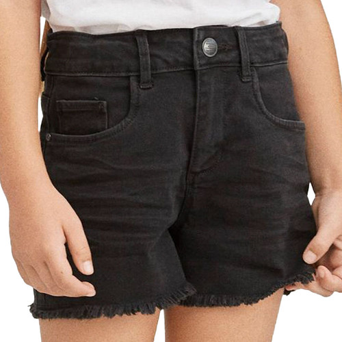 Kleidung Mädchen Shorts / Bermudas Name it 13185618 Schwarz