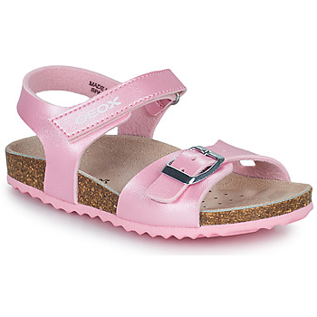 Schuhe Mädchen Sandalen / Sandaletten Geox J ADRIEL GIRL C Rosa