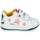 Schuhe Kinder Sneaker Low Geox B NEW FLICK BOY Weiss / Rot
