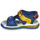 Schuhe Jungen Sandalen / Sandaletten Geox J SANDAL ANDROID BOY Blau / Gelb / Rot