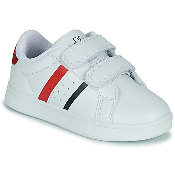 Schuhe Kinder Sneaker Low Kappa ALPHA 2V Weiss / Rot
