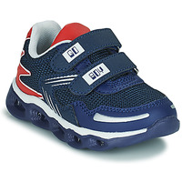 Schuhe Jungen Sneaker Low Chicco COLLIN Blau / Rot